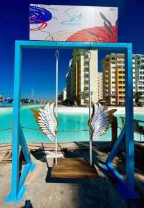 Lagoon View Luxury Chalet with a Charming View