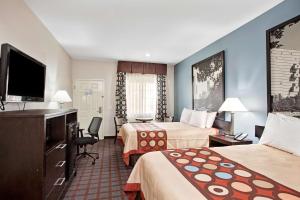 Double Room with Two Double Beds - Non-Smoking room in Super 8 by Wyndham Houston North I-45