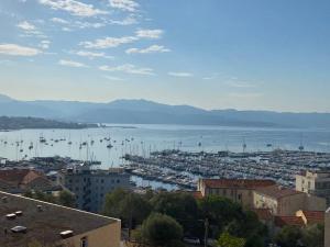 Maisons d'hotes Grand appartement traversant et lumineux, vue mer, dernier etage, proche du centre-ville : photos des chambres