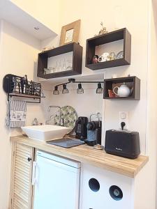 Maisons de vacances La Petite Vigneronne - Clim - Calme : Maison 1 Chambre