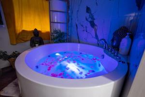 Appartements 50 Nuances Zen a 2, Jacuzzi, Spa, Table de massages : photos des chambres