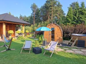 Domki nad jeziorem czorsztyńskim