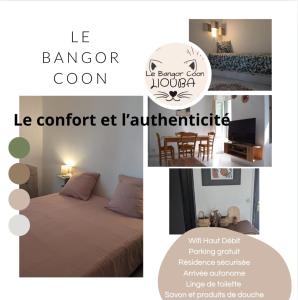 Appartements Le Bangorcoo-n F3 Liouba : photos des chambres