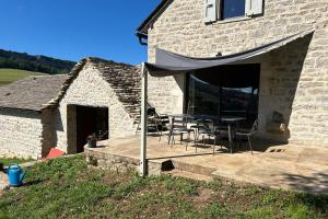 Maisons de vacances Banassac Canilhac Gite pour 4 personnes avec piscine partagee et vue panoramique en Lozere : photos des chambres