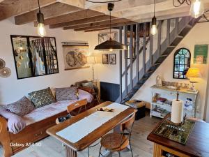 Maisons de vacances Les Oliviers de la Baie gite- Le Relais de la Baie : photos des chambres