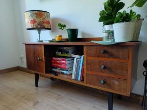 Studio z widokiem na park