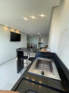 Novo apartamento 3 quartos com ar-condicionado vista mar