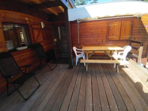 Chalet le TI-KER BREIZH Camping La Buidonnière Aussois