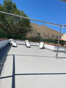 Mondello beach house with terrace 2 steps from the sea