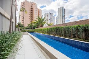 Flat c Piscina e Academia na Chacara Klabin