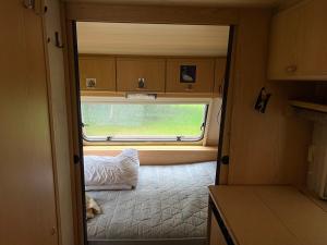 Przyczepa Hobby 460 z przedsionkiem w Dębkach