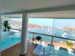 Confortable con vista al mar de Naplo, Pucusana