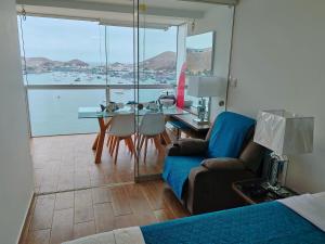 Confortable con vista al mar de Naplo, Pucusana