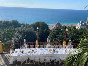 Yellow villa in Gonio