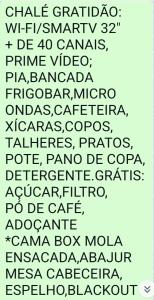 Chalés Mimar Lumiar Suítes independentes