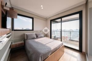 Vista Incrível - Studio Completo com Vaga e Lazer Completo - 3-Sterne-Hotels in São Paulo