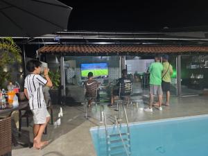 Casa para festa do peão