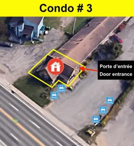 Condo #3 - 2 min Bord de leau Billard & Barbecue