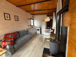 RIO-ABAJO Cabañas frente al RIO MELIQUINA