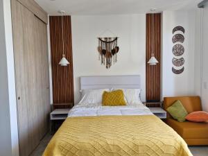 Modern suite steps from the sea