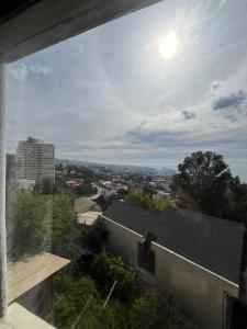 Pieza con vista panoramica a Valparaiso