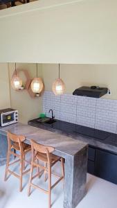 Tropical Boho Loft Villa with Sofa Beds