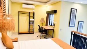 Tropical Boho Loft Villa with Sofa Beds