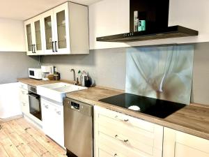 Wunderschöne moderne Wohnung mit Balkon