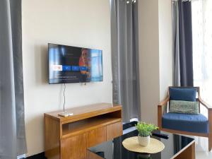 Studio with Balcony Seaview and Poolview