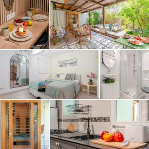 LEscale - Idéal Couple & Pro en Quête dun Moment Détente et se Ressourcer - Sauna Exclusif & Terrasse Privée - Piscine - WIFI HD - 5min Port Toulon & Plage