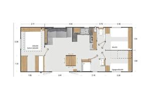 Mobil Home Premium avec vue sur le lac