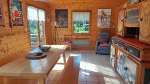 Le Ské chalet, terrain clôturé, garage, SPA au 1 mai 2026