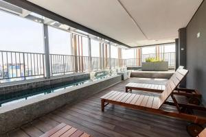 Studio Premium com Ar, Wi-Fi - perto da Paulista