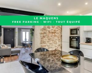 le maquens - parking gratuit - wifi - netflix