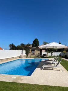 Casa rural con piscina Viña de Millan