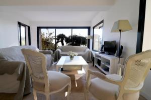 Mesomax - Villa vue mer, piscine, proche de la mer - Appartement RDC