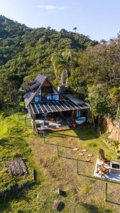 Cabana vista mar em Bombinhas