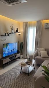1BR, Living Room, Olaya