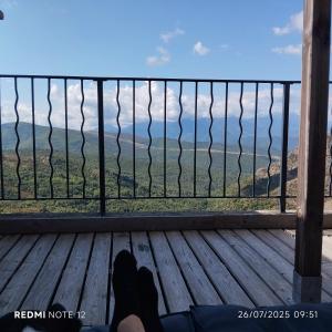 Vue sur les montagnes Corses