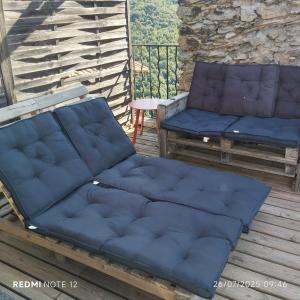 Vue sur les montagnes Corses