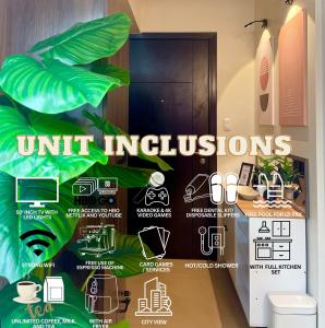 Modern Stay at Avida Towers - Free Drinks Included