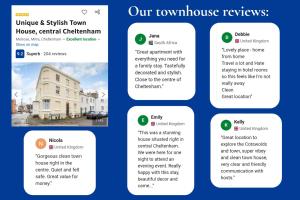 Unique & Stylish Town House in Central Cheltenham