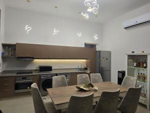 Villa at Cyan Ring with infinity pool at lagoon