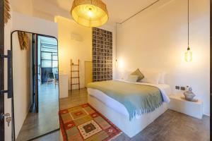 Designer Industrial Haven with Private Pool in Central Canggu