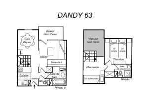 Résidence Dandy - SUR LES PISTES, PROCHE DES COMMERCES WIFI INCLUS MAE-7439
