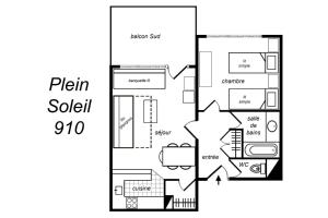 Résidence Plein Soleil - BEL APPARTEMENT CONFORTABLE AVEC GRANDE TERRASSE SUD MAE-7498