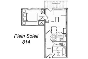 Résidence Plein Soleil - APPARTEMENT CONFORTABLE LABEL MERIBEL, BELLE VUE VALLEE MAE-7561