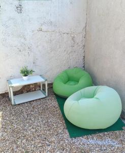 Appart année 70 qui ose les couleurs