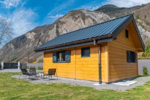 Chalet Cosy neuf sur terrain privé clôturé 600m2