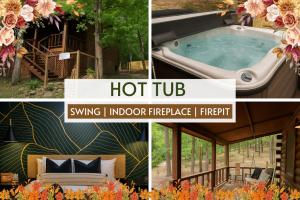 NEW Hot tub, Fireplace, Swing, Modern Cabin - Ubytování bez kategorie ve městě Eureka Springs